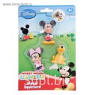 Игрушки для ванной "Микки Маус", набор 3 фигурки