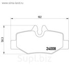 Колодки тормозные  TEXTAR 2400801