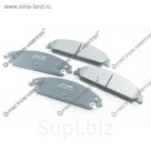 Колодки тормозные Friction Master MKD1058