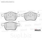 Тормозные колодки передние MILES E100031