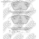 Колодки тормозные дисковые NIBK PN0477W
