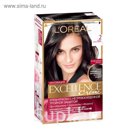 Краска для волос L'Oreal Excellence, оттенок 02, тёмно-коричневый, 270 мл