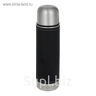 Термос гильза Necessity, 500 мл, 1 кружка, чёрный
