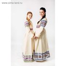 Платье "Василиса", рост 146-152 см, тесьма МИКС