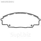 Колодки тормозные Friction Master MKD829