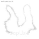 Карнавальный шарф перо 2 метра, 18 грамм, цвет белый