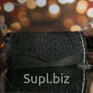 Клатч жен Муза, 26*5*10, отд на магните, длинн цепь, черный