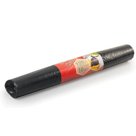 Мешки для мусора 120 л, черные, в рулоне 10 шт., ПВД, 25 мкм, 68?102 см, ЭКОНОМ, КОНЦЕПЦИЯ БЫТА «EcoClean»