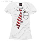 Футболка женская "Рубашка и галстук", размер M CST-905614