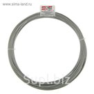 Трос стальной для растяжки DIN 3055, 2 мм, в упаковке 20 м