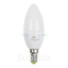 Лампа светодиодная LED 9Вт Е14 теплый матовая свеча
