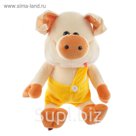 Мягкая игрушка "Хрюша Кирюша", 41 см
