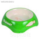 Миска Trixie для кролика, 200мл/13см., керамика.