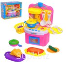 Игровой модуль мини-кухня "Маленькая помощница" с аксессуарами, световые и звуковые эффекты