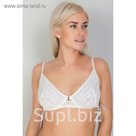 Бюстгальтер женский BS0672-1 цвет белый (white), р-р 85C