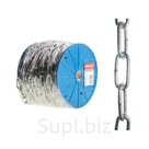 Цепь сварная длиннозвенная оцинкованная М8 DIN 763 бухта 10 м STARFIX SMP 42320 10