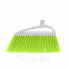 Щетка пластмассовая для подметания пола , 230 мм "LUX" без черенка, салатовая щетина  ELFE