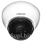Производитель: Master. Master MR-D992SW - купольная камера видеонаблюдения с разрешением 720 ТВЛ. Модель оснащена матрицей 1/3" SONY Super HAD CCD II, минималь…