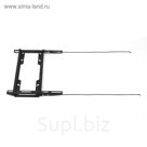 Кронштейн HOLDER LCD-F3616-B, для ТВ, настенный, фиксированный, 22"-47", черный