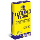 Штукатурка машинного нанесения TOILER TL 200, 25 кг