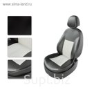 Авточехлы RENAULT Fluence, сплошное, черно-белый