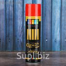 Краска для аэрографии, 200 мл, 180 г, не смывается, цвет красный