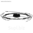 Люстра OVALE 24х20Вт G4 черный 102x57x6см