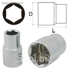Головка торцевая AIST, 14 мм, 3/8", 6-гранная