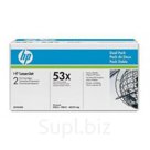 Тонер-картридж набор из 2 шт Q7553XD HP LaserJet Q7553X Dual Pack Black Print Cartridges