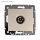 Механизм розетки TV СП Legrand "Valena ", проходная 14дБ сл. кость 774331
