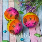 Мягкий мяч "Сердечки", 10 см