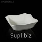 Салатник четерехугольный 1,1 л, цвет белый