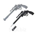 Ручка гелевая прикол Револьвер