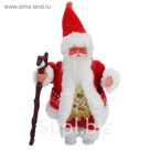 Дед Мороз, в шубке, английская мелодия