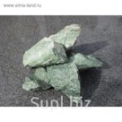Камень для бани жадеит колотый 15 кг , ведро