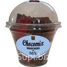 «Chocomix» Шоколад ручной работы Ассорти из молочного шоколада. (Молочный шоколад с апельсином, с лепестками миндаля, с малинойклубникой, с дробленным фундуком, с изюмом) 100 гр.