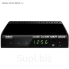 Цифровая ТВ приставка BBK SMP021HDT2 DVB-T2 черный