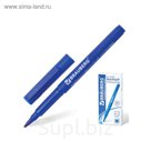 Маркер перманентный 1.0 мм BRAUBERG ClassicLine синий