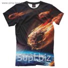 Футболка мужская "Метеориты", размер M STI-386884