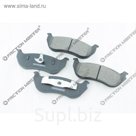 Колодки тормозные Friction Master MKD964