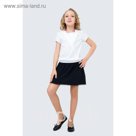 Блузка для девочки, рост 164 см, цвет белый