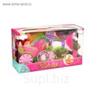 Кукла " Еви" в карете с лошадью, 12 см