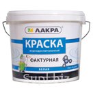 Краска фактурная Лакра, белая 18кг