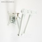 Кронштейн VLK LCD-1, для ТВ, 15"-22", белый
