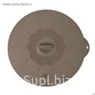 Крышка силиконовая серая, 28,9 х 27,3 х 1,7 см
