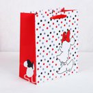 Пакет подарочный Minnie Минни Маус 26х30х11 5 см