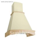 Вытяжка Teka Mirabel 60 HP, ваниль/дерево