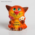 Копилка "Котенок Сервелат" 13см