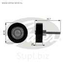 Ролик приводного ремня Gates T38054
