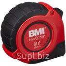 Рулетка BMI в резин.корпусе 8м магнитная